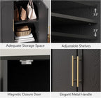 FORTUNETEC Sideboard Buffet Cabinet - Image 3
