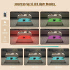 HedoAjim Small White Led Coffee Table - Image 4