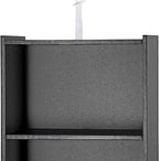 5 Tier Open Bookshelf, 52 Inch Bookcase Storage Rack - Image 7