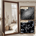Full Length Mirror, Oversized Stand Up Mirrors Large Wall Mirrors, Wall Mounted - Image 5