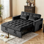 3 in 1 Convertible Sofa Bed, Love Seat Sleeper Bed - Image 3
