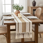 FEXIA Boho Table Runner for Hoilday Spring Home Decor - Image 3