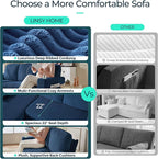 LINSY HOME Sleeper Sofa Bed - Image 4