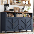 knoworld Buffet Sideboard with Storage Farmhouse with 4 Doors, Dining Room by KNOWORLD