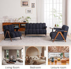 Mid Century Modern Accent Chair Loveseat Sofa - Image 7