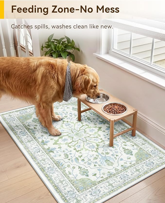 RELEANY Area Rugs 2'x3' Kitchen Rugs Entry Rug Small Rugs - Image 3