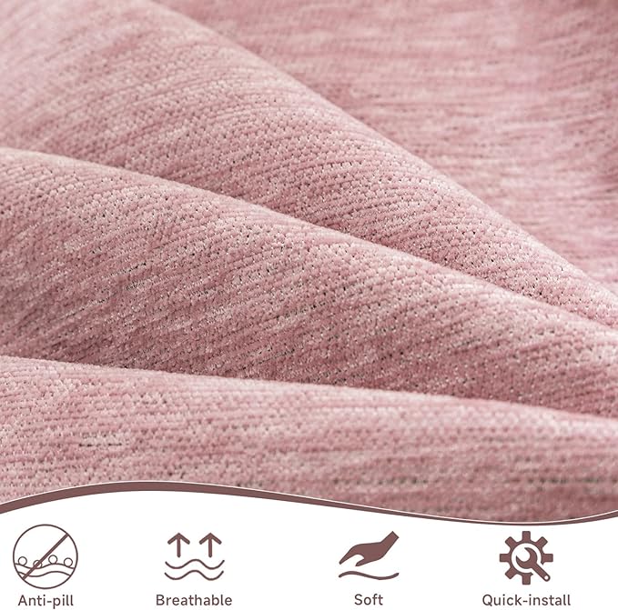 VClife Couch Cover for Sectional Sofa, Washable Thick Sofa Cover for L Shape - Image 3