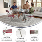 Flash Furniture Hercules Series Plastic Folding Chair - Image 5