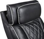 Lexicon 118" Power Reclining Sectional Sofa, Wall Hugger, 2 Recliner Seats - Image 17