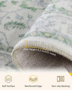 RELEANY Area Rugs 2'x3' Kitchen Rugs Entry Rug Small Rugs - Image 4
