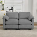 61'' Modular Loveseat Sofa, Extra Deep Seat Cloud Couch by HATPPTO