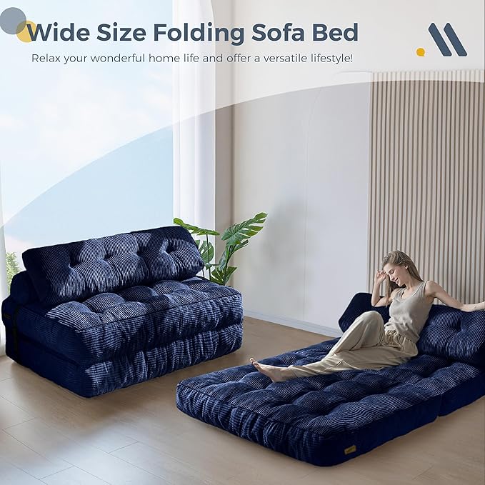 MAXYOYO Folding Sofa Bed, Convertible Sleeper Chair - Image 7