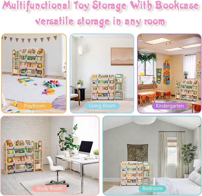 Kids Toy Storage Organizer - Image 7