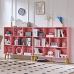 LEYAOYAO 10 Cube Bookshelf, 3 Tier Modern Wide Bookcase - Image 5