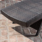 PE Rattan Adjustable Backrest Chaise Lounge Set 2 - Image 5