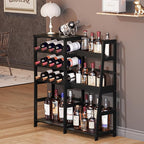 VASMIA Versatile Liquor Stand for Home Bar, Wine Rack Freestanding Floor - Image 6