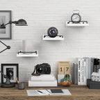 RYOFOBETTO Small Floating Shelf, 6 X 6 Inches Farmhouse Wall Shelves - Image 4