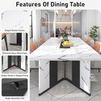 Hlivelood 94Inch Large Dining Table - Image 5