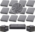 Outdoor Cushion Covers Set, Replacement by SUKAIKEQA