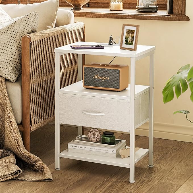 SUPERJARE Nightstand Set of 2, Bed Side Tables - Image 8
