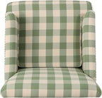 Christopher Knight Home Eve Modern Upholstered Club Chair, Wooden Living Room - Image 7