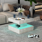 HedoAjim Small Grey Led Coffee Table - Image 7