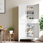 YAUWOH 71''Tall Kitchen Pantry Cabinet - Image 7