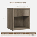 SICOTAS Night Stand Nightstand - Image 2