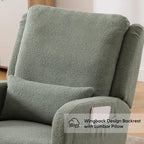 HCHAIRH Rocking Chair Nursery, Teddy Nursing Rocking Chairs, Upholstered - Image 6