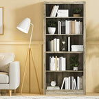 GarveeHome 71 in Tall Bookcase, Wooden Bookshelf by GarveeHome