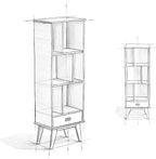 SIMPLIHOME Draper Bookcase - Image 15