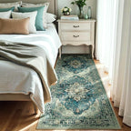 RELEANY Area Rugs 3'x7' Runner Rug Non Slip Washable - Image 2