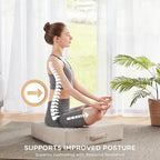 Codi Floor Cushions for Adults, Large Meditation Pillows - Image 6