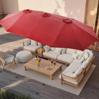 SUPERJARE 15FT Outdoor Patio Umbrella - Image 3