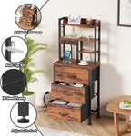 Furnulem Night Stand Set 2, LED Nightstand - Image 7