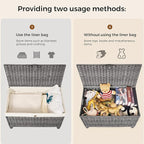 Honjourai Wicker Storage Basket - Image 7