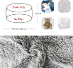 YudouTech（No Filler Bean Bag Chair Cover Without Filler, Big Round Soft Fluffy - Image 2