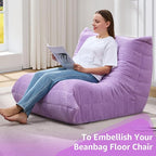 Bean Bag Chairs for Adults Giant Bean Bag Chair Memory Foam BeanBag Chair Bean - Image 6
