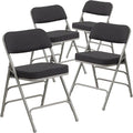 Flash Furniture HERCULES Series Premium Curved Triple Braced & Double Hinged by FlashFurniture