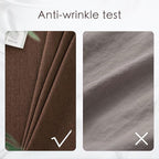 BALCONY & FALCON Rectangle Tablecloth 47" x 63" Washable Wrinkle Resistant and - Image 4