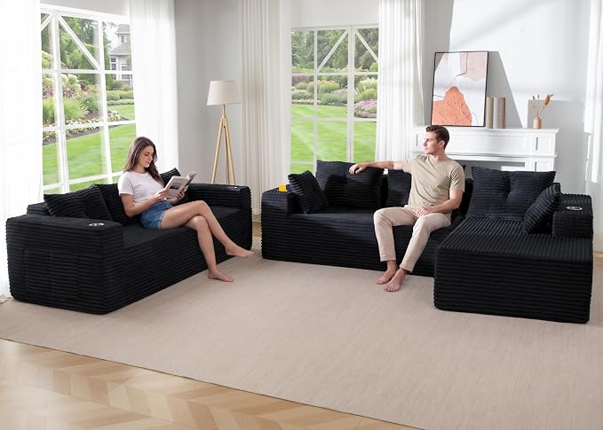 MAXYOYO Modular Sectional Couch by MAXYOYO