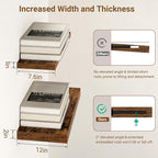 55 Inch Floating Shelves, 12 Inch Deep Floating Shelves - Image 4