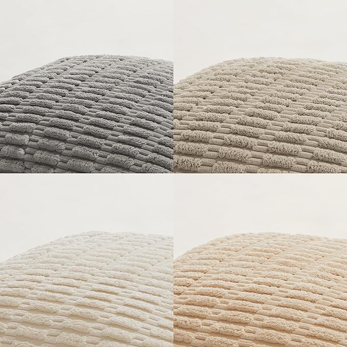 Fancy Homi 4 Packs Decorative Throw Pillow Covers - Image 5