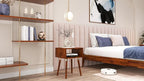Bme Dinkee Solid Wood Nightstand, Fully Assembled, Without Drawer - Image 9