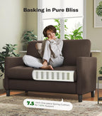 Welzona Loveseat, Comfy Teddy Love Seat - Image 8