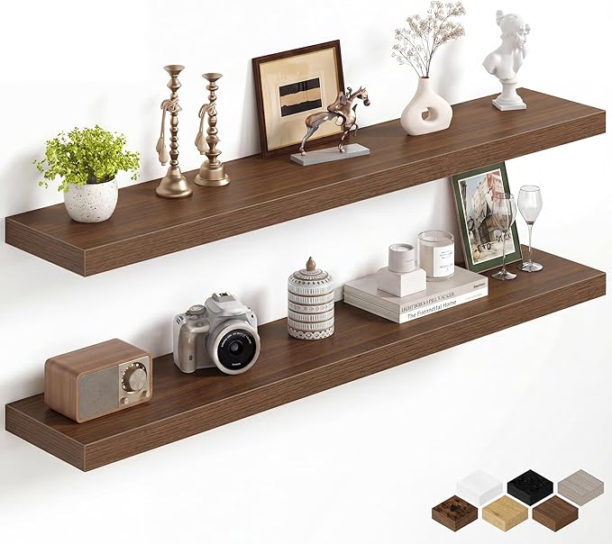 Fun Memories 48Inch Floating Shelves by FunMemories