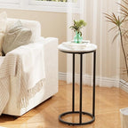 C Shaped End Table, Couch Side Tables - Image 6