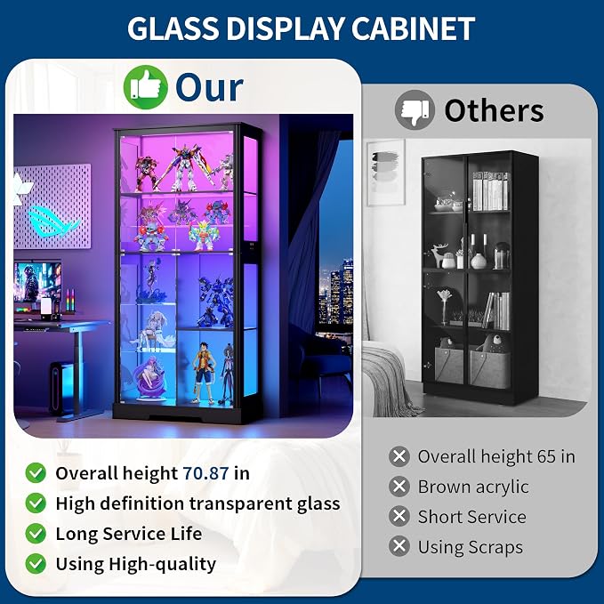 HNEBC Glass Display Cabinet - Image 7