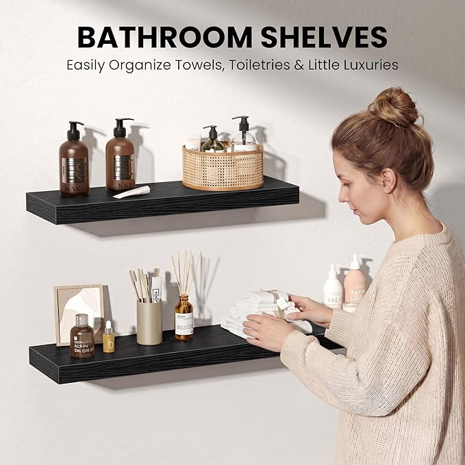 Fun Memories 72Inch Long Floating Shelves, 8 Inch Deep Shelves - Image 7
