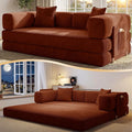 78.8" Convertible Futon Sofa Bed, Corduroy Futon Couch by CUBENTE